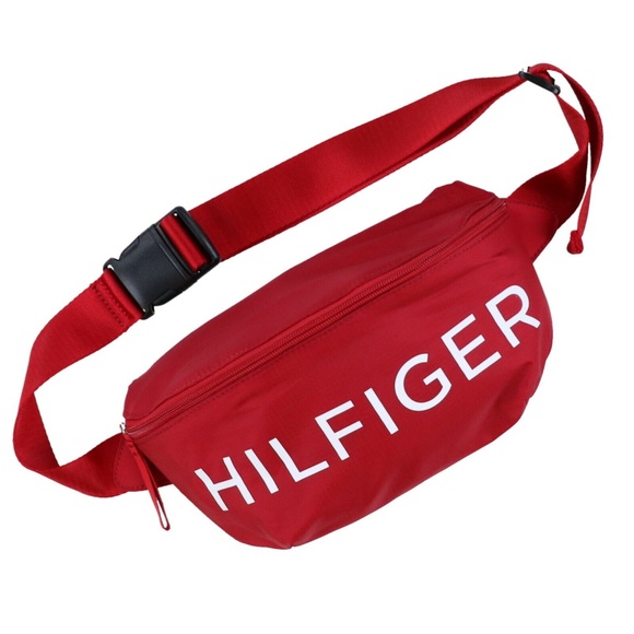 fanny pack tommy hilfiger red